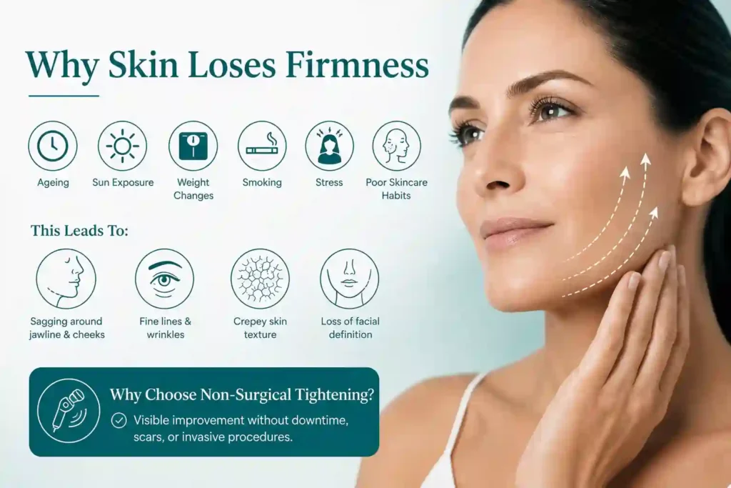 What Makes Skin Lose Firmness and Why Do People Seek Non-Surgical Tightening Merry Hill?